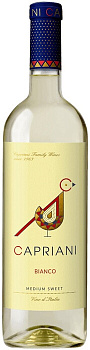 Вино Capriani  Bianco Medium Sweet  white  750 мл