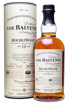Виски Balvenie Doublewood 12 Years Old gift tube   700 мл