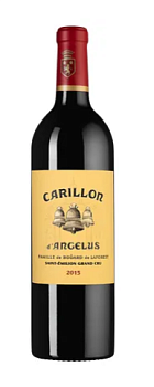 Вино Le Carillon de l'Angelus Saint-Emilion AOC Ле Карийон де л'Анжелюс 2015 750 мл
