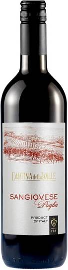 Вино Cantina della Valle Sangiovese Puglia IGP  750 мл