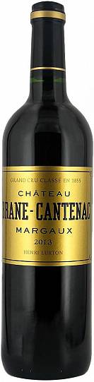 Вино Chateau Brane-Cantenac Margaux Grand Cru Classe AOC  2014 750 мл