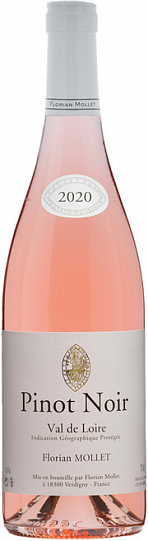Вино Florian Mollet  Pinot Noir. Val de Loire   2020   750 мл  12,5%