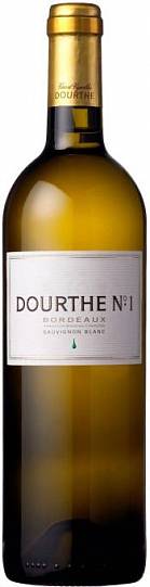 Вино Dourthe №1 Sauvignon Blanc Bordeaux AOC    2017 375  мл