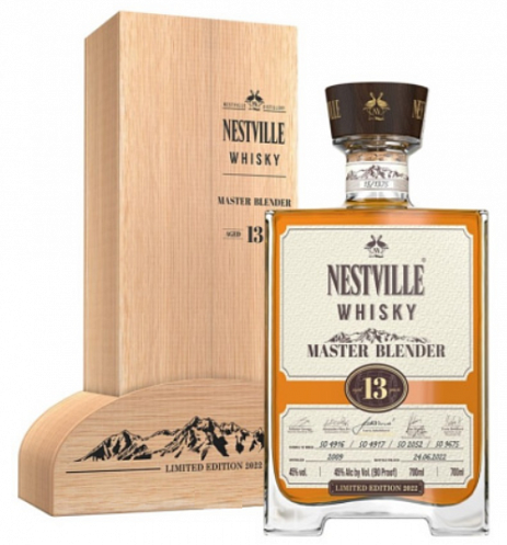 Виски  Nestville Whisky Master Blended 13 YO 700 мл