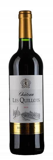 Вино   Château Les Quillots Шато Ле Кийо  2018  750 мл