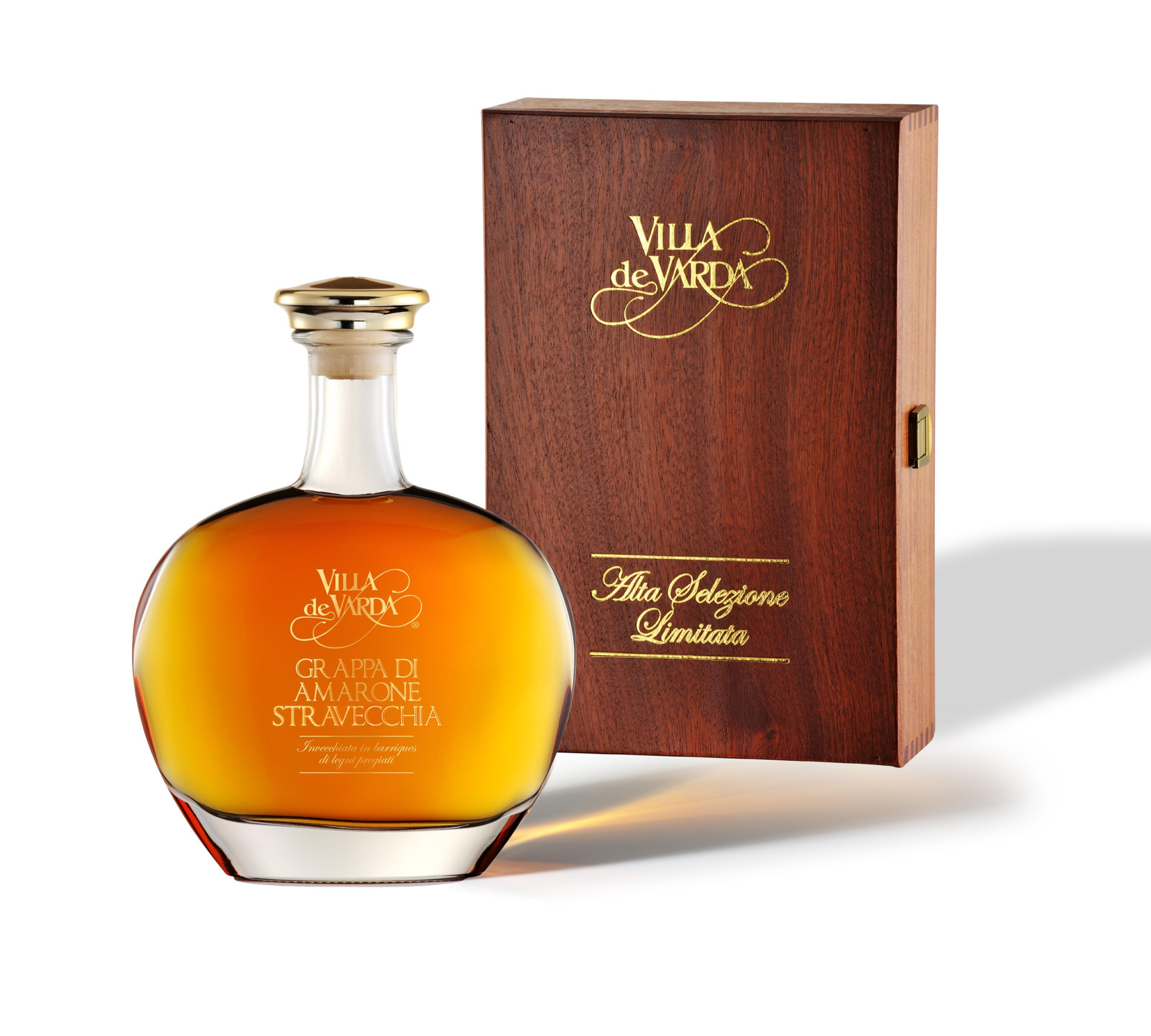 Граппа Villa de varda  AMARONE STRAVECCHIA  gift box 0,7