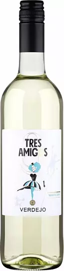 Вино Минский завод Tres Amigos Verdejo 750 мл 2022 12,5%