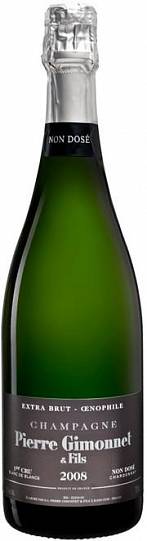 Шампанское Pierre Gimonnet & Fils Extra Brut Oenophile 1-er Cru  2012 750 мл