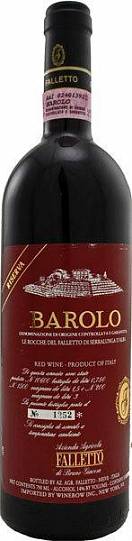 Вино Bruno Giacosa Barolo  Le Rocche dell  Falletto Riserva   2014  750 мл