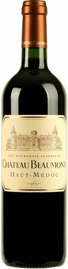 Вино Chateau Beaumont Haut-Medoc AOC Cru Bourgeois  2008 750 мл 13%