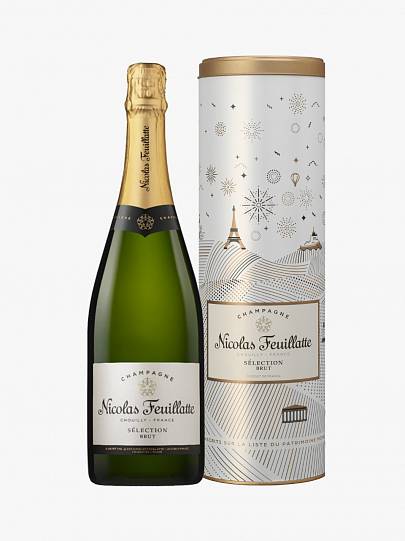 Шампанское Nicolas Feuillatte Selection Brut gift box  750 мл