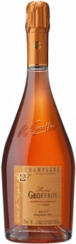 Шампанское Rene Geoffroy Champagne 1-er cru Rose de Saignee Рене Жефруа Розе де Сэнье 2018 750 мл