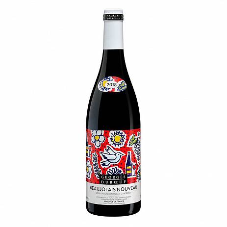 Вино Georges Duboeuf Beaujolais Nouveau AOC 2017 750 мл