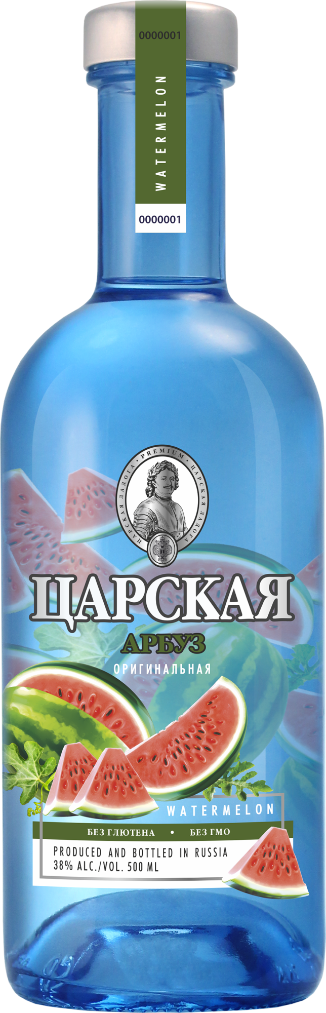 Водка Царская Оригинальная Арбуз  500 мл