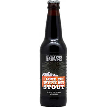 Пиво Evil Twin I Love You With My Stout Ивл Твин Ай Лав Ю Уиз Май Стаут 355 мл