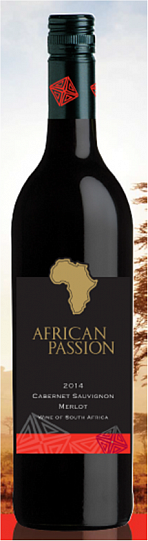 Вино Golden Kaan African Passion Cabernet Sauvignon Merlot  Африкан Пэшн К