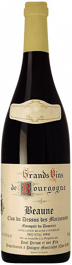 Вино Domaine Paul Pernot & Fils Beaune Clos du Dessus des Marconnets AOC   2019 750 м