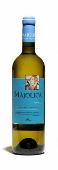 Вино Podere Castorani Majolica Trebbiano d'Abruzzo Майолика Треббьяно