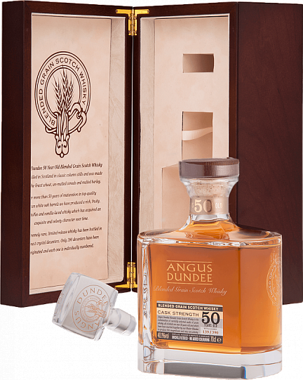 Виски Angus Dundee Blended Grain Scotch Whisky 50 YO  Ангус Данди Грей