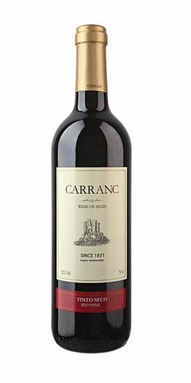 Вино Carranc red dry  750 мл