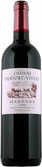 Вино Chateau Durfort-Vivens 2-me Grand Cru Classe Margaux AOC  2009 750 мл