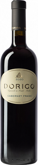 Вино Dorigo Cabernet Franc Colli Orientali del Friuli DOC red 2020 750 мл 