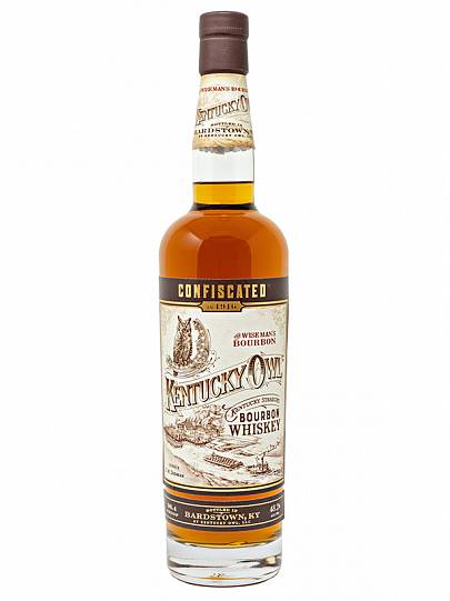 Виски  Kentucky Owl Bourbon Confiscate  Whiskey   700 мл