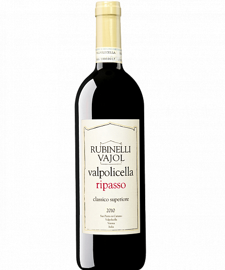 Вино  Rubinelli Vajol   Valpolicella Сlassico Superiore Ripasso   2014   6000  мл