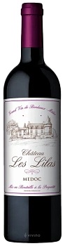 Вино Chateau Les Lilas Medoc AOC  2017  750 мл