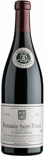Вино Louis Latour Romanee-Saint-Vivant Grand Cru Les Quatre Journaux AOC 2011 750 мл