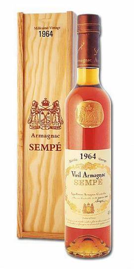 Арманьяк  Sempe Vieil Armagnac  1988  700 мл
