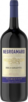 Вино Duca Sargento Negroamaro  Puglia IGT  2021  1,5 л