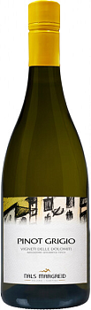 Вино Nals-Margreid Pinot Grigio Vigneti delle Dolomiti IGT Нальс-Маргрейд  Пино Гриджио Виньети делле Доломити 2020 750 мл