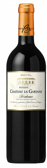 Вино Chateau La Garenne Bordeaux AOC 750 мл