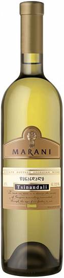 Вино Telavi Wine Cellar Marani Tsinandali Марани Цинандали  2016  750 