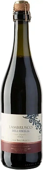 Вино игристое Lambrusco Dell'Emilia Casa Bell'Albero Red  2021  750 мл