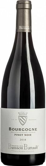 Вино Domaine Buisson-Battault Bourgogne AOC Pinot Noir  2018 750 мл 12,5%