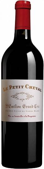 Вино Le Petit Cheval Saint Emilion Grand Cru AOC Ле Пти Шеваль 2019 750 м
