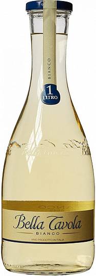 Вино Riunite Bella Tavola Bianco Semi-seccot  Белла Тавола Белое По