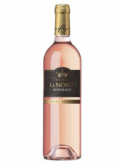Вино Le Noble Bordeaux AOC  Ле Нобль Бордо  розовое сухое 750 
