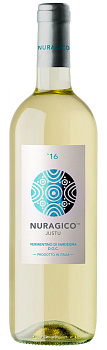 Вино NURAGICO JUSTU VERMENTINO DI SARDEGNA D.O.C. НУРАДЖИКО ЮСТУ ВЕРМЕНТИНО ДИ САРДИНИЯ DOC 2017 750