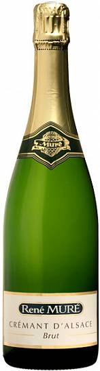 Игристое вино Rene Mure Cremant d'Alsace Brut  2015  375 мл