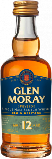 Виски  Glen Moray Single Malt Elgin Heritage 12 YO    50 мл