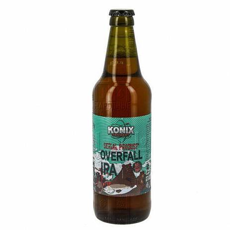 Пиво Konix IPA Overfall/Коникс "ИПА Пороги" 500 мл