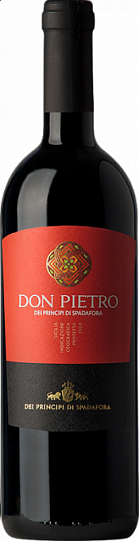 Вино  Spadafora "Don Pietro" Rosso  2018 750 мл