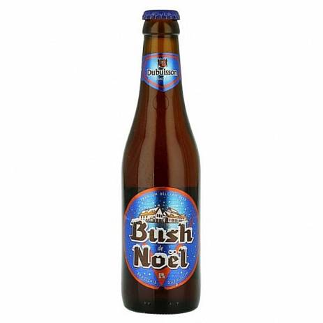 Пиво Dubuisson Bush de Noël  Дюбиссон  Буш де Ноэль стекло 33