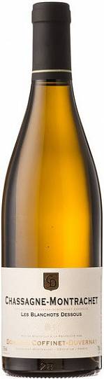 Вино Domaine Coffinet-Duvernay Chassagne-Montrachet Les Blanchots Dessous 13,5%   2021