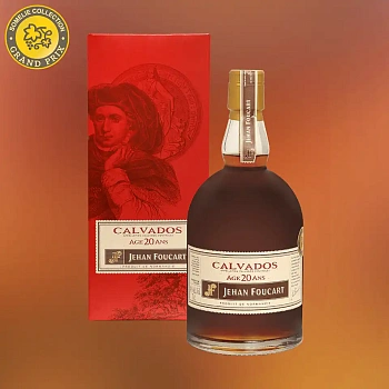 кальвадос Jehan Foucart 20 YO 700 МЛ 40% gift box