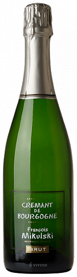 Игристое вино  François Mikulski Crémant de Bourgogne Brut   2017  750 мл