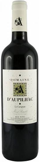Вино Domaine d’Aupilhac Le Carignan Mont Baudile IGP  2014 750 мл